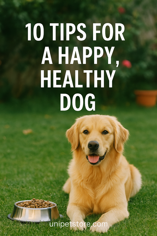 🐶 5 Signs Your Dog Is Unhappy (and How to Fix Them Naturally)