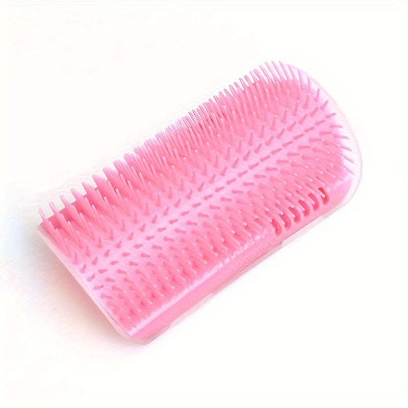 Tickling Comb Pet Brush: Pamper Your Cat Soft Wall Corner Massager Pet Toy Removable Cat Corner Rubbing Brush, Pet Hair Removal Massage Comb Pet Supplies