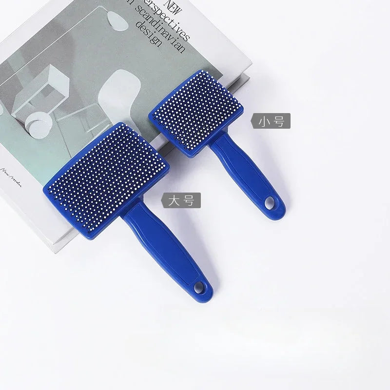 Pet Grooming Dog Supplies, Pet Hair Remover Brush, Cats Fur Cleaning, Stainless Non - Slip, Flea Chihuahua, Needle Combs Massage