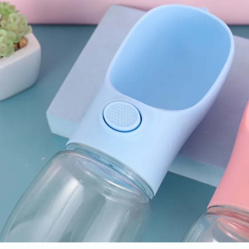 1PC Pet Supplies Portable Dog Water Bottle  Leak-proof pet drinking bottle with bowl, suitable for travel and outdoor activities