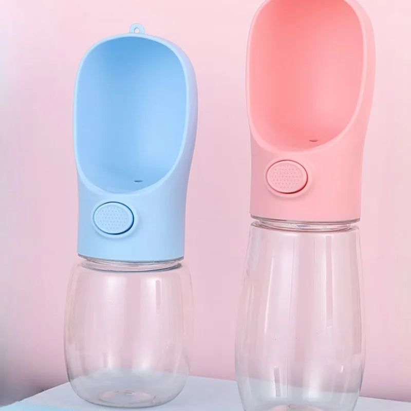 1PC Pet Supplies Portable Dog Water Bottle  Leak-proof pet drinking bottle with bowl, suitable for travel and outdoor activities