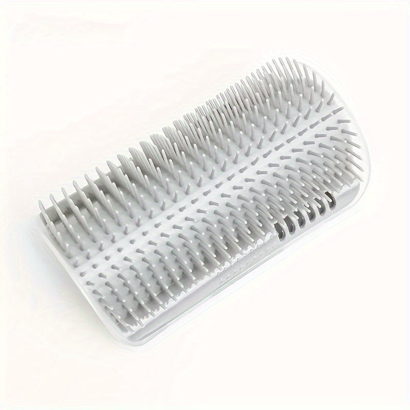 Tickling Comb Pet Brush: Pamper Your Cat Soft Wall Corner Massager Pet Toy Removable Cat Corner Rubbing Brush, Pet Hair Removal Massage Comb Pet Supplies
